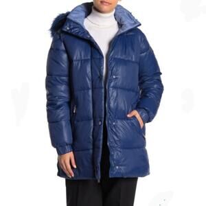RACHEL Rachel Roy Hooded Puffer Jacket XS
